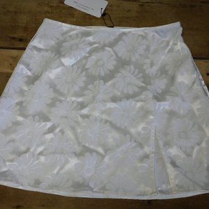 Cotton Candy LA Satin Daisy Skirt